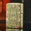 Bật lửa Zippo chính hãng đồng khắc hoa văn