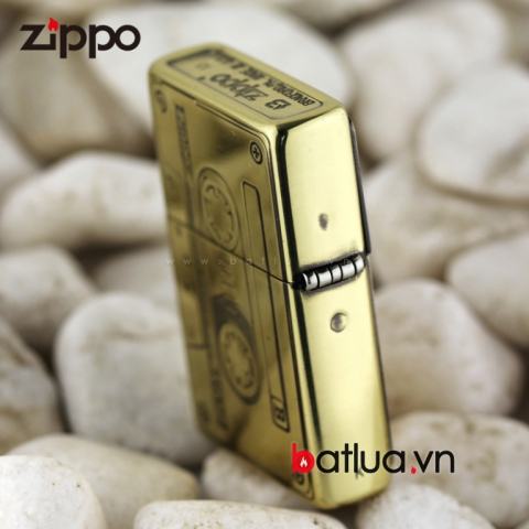 Bật lửa Zippo chính hãng Đồng nguyên khối phiên bản băng cassette 1932