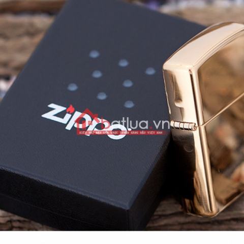 Bật lửa zippo chính hãng đồng trơn 254B