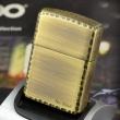 Bật lửa Zippo chính hãng đồng xước khắc cá chép bên sườn