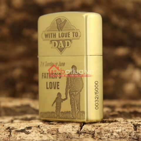 Bật lửa Zippo chính hãng Father Day