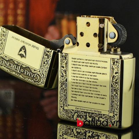 Bật lửa Zippo chính hãng Game of thrones