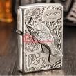 Bật lửa zippo chính hãng họa tiết cá bạc cổ Black Bass