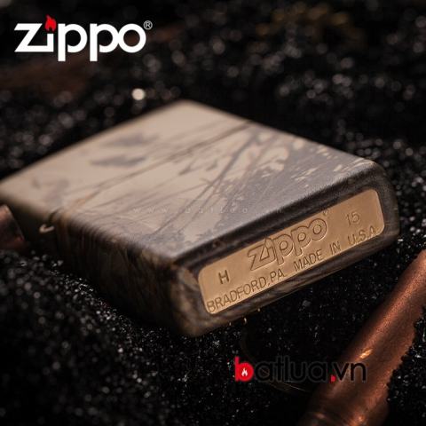 Bật lửa Zippo chính hãng họa tiết tranh sơn mài