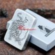 Bật lửa zippo chính hãng khắc chúa sơn lâm dũng mãnh bạc cổ điển