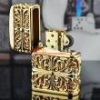 Bật lửa Zippo chính hãng khắc hoa văn ngang