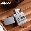 Bật lửa Zippo chính hãng khắc nhẹ công thức OMG
