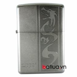 Bật lửa zippo chính hãng khắc rồng một bên - Mã SP: BL10104