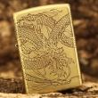 Bật lửa Zippo chính hãng khắc rồng quấn quanh dũng mãnh