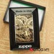 Bật lửa zippo chính hãng khắc rồng tinh xảo