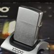 Bật lửa Zippo chính hãng kiểu dáng bạc xước cổ điển 207