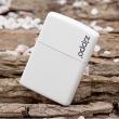 Bật lửa zippo 214ZL chính hãng màu trắng