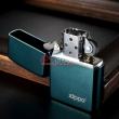 Bật lửa Zippo chính hãng màu xanh ngọc bích