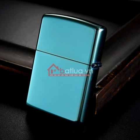 Bật lửa Zippo chính hãng màu xanh ngọc bích