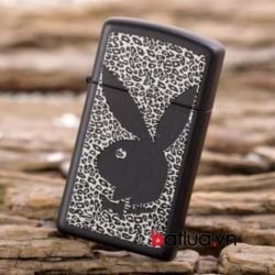 Bật lửa zippo chính hãng Mỹ bản hẹp PlayBoy - Mã SP: ZPC0287