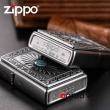 Bật lửa zippo chính hãng nam ngọc mầu xanh hoa văn tinh tế