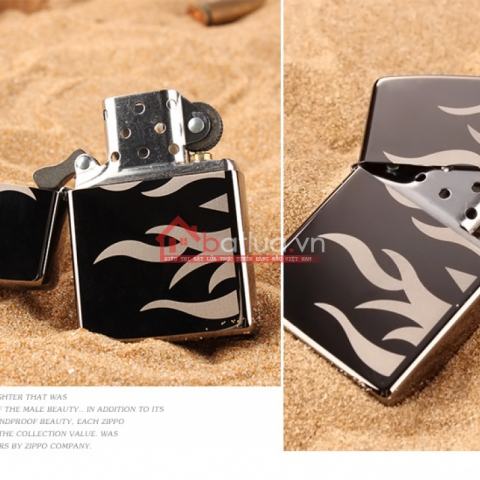 Bật lửa Zippo chính hãng Ngọn lửa cháy