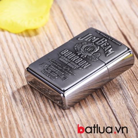 Bật lửa zippo chính hãng nhãn hiệu Jim Beam