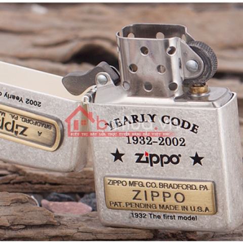 Bật lửa zippo chính hãng ORIGINAL kỷ niệm lần thứ 70 kiểu dáng bạc cổ