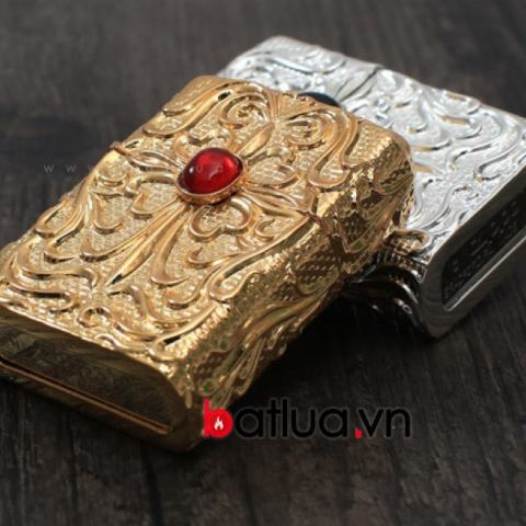 Bật lửa zippo chính hãng Original mạ vàng 18k