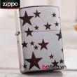 Bật lửa Zippo chính hãng phiên bản cát satin hoa văn sao