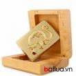 Bật lửa Zippo chính hãng phiên bản giới hạn mạ vàng Dragon giữ ngọc Ver 2