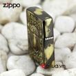 Bật lửa Zippo chính hãng phiên bản màu gỗ In đèn