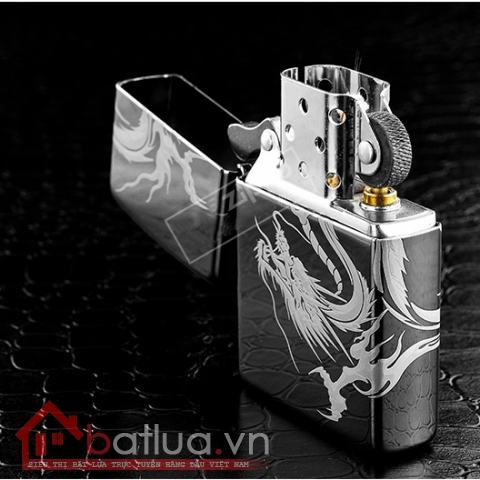 Bật lửa Zippo chính hãng rồng cách điệu quấn xung quanh