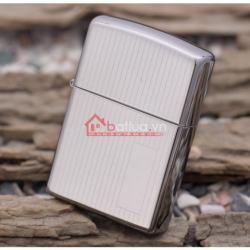 Bật lửa Zippo chính hãng vân sọc dọc thanh lịch - Mã SP: BL09941