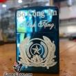 Bật Lửa Zippo Chính Hãng Xanh Saphire khắc bộ công an kính tặng