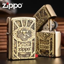 Bật lửa zippo chính hãng xuất nhật chạm khắc cầu kỳ - Mã SP: BL03082