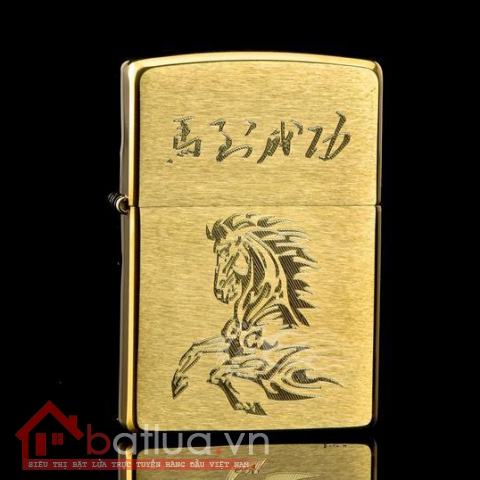 Bật lửa Zippo chính hãng 204B khắc mã đáo thành công