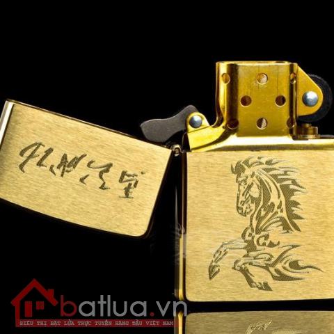 Bật lửa Zippo chính hãng 204B khắc mã đáo thành công