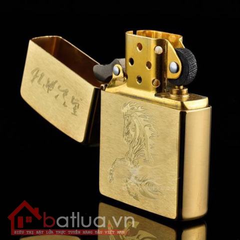 Bật lửa Zippo chính hãng 204B khắc mã đáo thành công