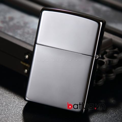 Bật lửa zippo chính hãng đen bóng 150