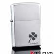 Bật lửa zippo cỏ 4 lá Ver