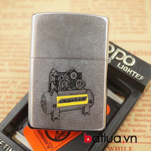 Bật lửa Zippo Cổ Bạc Xước sản xuất năm 1988