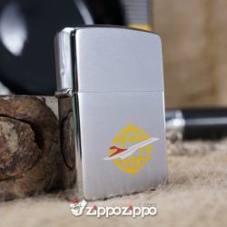 bật lửa zippo cổ logo máy bay sản xuất năm 1990 - Mã SP: ZPC1549