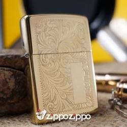 Bật lửa zippo cổ Venetian Brass sản xuất năm 1992 - Mã SP: ZPC1369