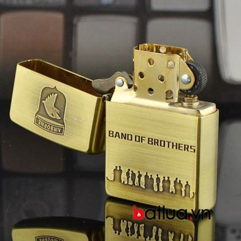 Bật lửa zippo đồng Band of Brothers Limited 3000