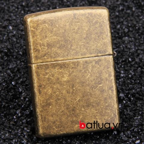 Bật lửa Zippo đồng cổ hình cây cổ thụ