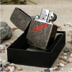 Bật lửa Zippo Đồng khắc chữ phiên bản Vintage 1941 - Mã SP: ZPC0417