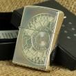 Bật lửa Zippo đồng khắc hình la bàn Ver 1