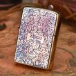 Bật lửa Zippo Đồng khắc hoa văn Arabesque 1000
