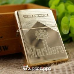 bật lửa zippo đồng khắc Marlboro - Mã SP: ZPC1475