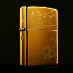 Bật lửa Zippo đồng phiên bản arabesques - Mã SP: ZPC0510