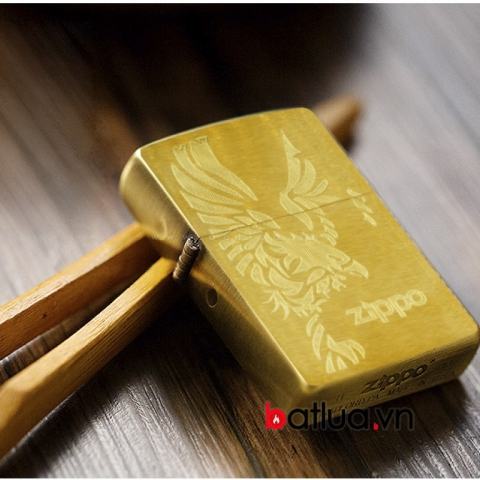 Bật lửa zippo  đồng phiên bản chim ưng