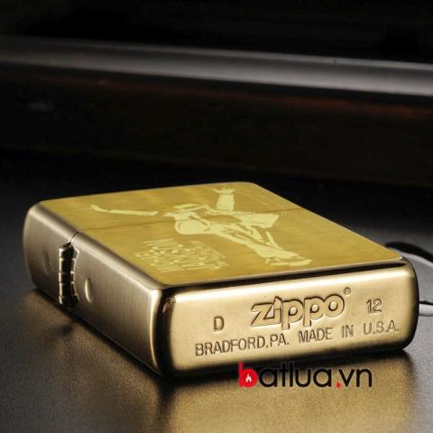 Bật lửa zippo đồng phiên bản Michael Jackson Ver 2