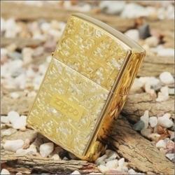 Bật lửa Zippo Đồng trạm khắc hoa văn Arabesque K-9 - Mã SP: ZPC0396