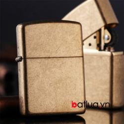 Bật lửa zippo đồng xước bản armor 28496 - Mã SP: BL03311
